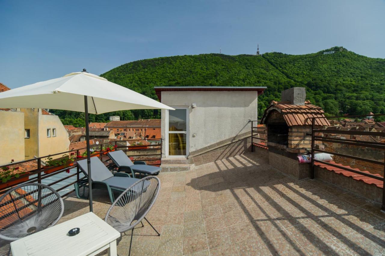 Rooftop Central Apartment Braszów Zewnętrze zdjęcie